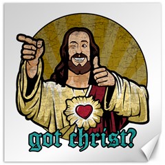 Buddy Christ Canvas 12  X 12  by Valentinaart