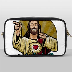 Buddy Christ Toiletries Bag (one Side) by Valentinaart