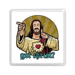 Buddy Christ Memory Card Reader (square) by Valentinaart