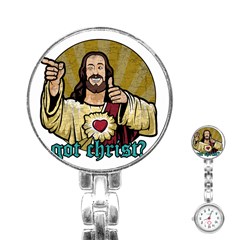 Buddy Christ Stainless Steel Nurses Watch by Valentinaart