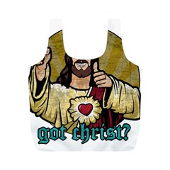 Buddy Christ Full Print Recycle Bag (m) by Valentinaart