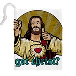 Buddy Christ Drawstring Pouch (4XL) Back