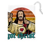 Got Christ? Drawstring Pouch (4XL) Front