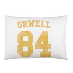 Orwell 84 Pillow Case (two Sides) by Valentinaart