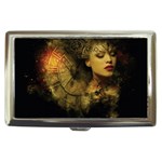 Surreal Steampunk Queen From Fonebook Cigarette Money Case Front