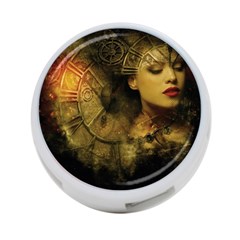 Surreal Steampunk Queen From Fonebook 4-port Usb Hub (two Sides) by 2853937