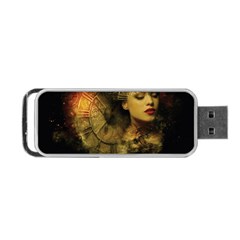 Surreal Steampunk Queen From Fonebook Portable Usb Flash (two Sides) by 2853937