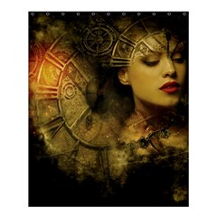 Surreal Steampunk Queen From Fonebook Shower Curtain 60  X 72  (medium)  by 2853937