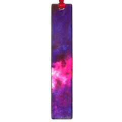 Colorful Pink And Blue Disco Smoke - Mist, Digital Art Large Book Marks by picsaspassion