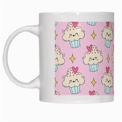 Kawaii Cupcake  White Mugs by lisamaisak