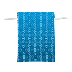 Background Texture Pattern Blue Lightweight Drawstring Pouch (l) by Dutashop