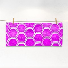 Hexagon Windows  Hand Towel by essentialimage365