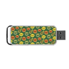 Background Fruits Several Portable Usb Flash (two Sides) by Dutashop