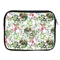 Green Flora Apple Ipad 2/3/4 Zipper Cases by goljakoff