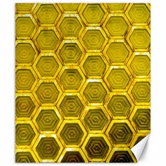 Hexagon Windows Canvas 20  X 24  by essentialimage365