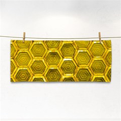 Hexagon Windows Hand Towel by essentialimage365