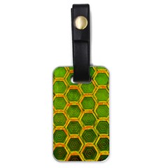 Hexagon Windows Luggage Tag (one Side) by essentialimage365