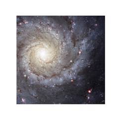 Spiral Galaxy Small Satin Scarf (square) by ExtraGoodSauce