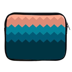 Flat Ocean Waves Palette Apple Ipad 2/3/4 Zipper Cases by goljakoff