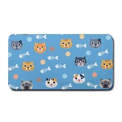 Cute Cat Pattern Medium Bar Mats by ExtraGoodSauce