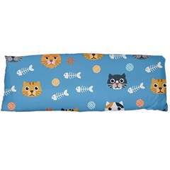 Cute Cat Pattern Body Pillow Case (dakimakura) by ExtraAwesomeSauce