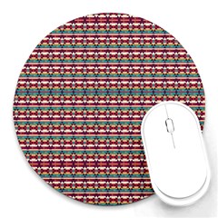 Native American Pattern Round Mousepads by ExtraGoodSauce