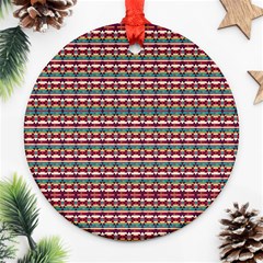 Native American Pattern Ornament (round) by ExtraAwesomeSauce