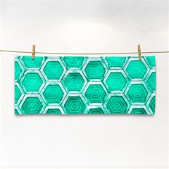 Hexagon Windows Hand Towel by essentialimage365