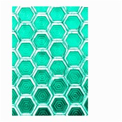 Hexagon Windows Small Garden Flag (two Sides) by essentialimage365