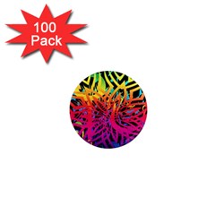 Abstract Jungle 1  Mini Magnets (100 Pack)  by icarusismartdesigns