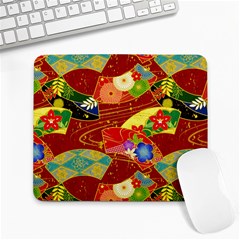 Floral Abstract Large Mousepads by icarusismartdesigns