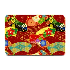 Floral Abstract Plate Mats by icarusismartdesigns