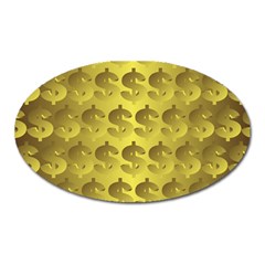 Account Dollar Oval Magnet by Dutashop