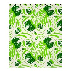 Green Leaves Shower Curtain 60  X 72  (medium)  by Eskimos