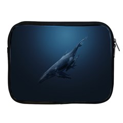 Blue Whales Apple Ipad 2/3/4 Zipper Cases by goljakoff