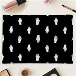 Vampire Hand Motif Graphic Print Pattern 2 Cosmetic Bag (XXL) Back