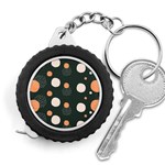 Black peach white  Measuring Tape Front