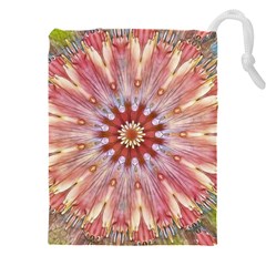 Pink Beauty 1 Drawstring Pouch (5xl) by LW41021