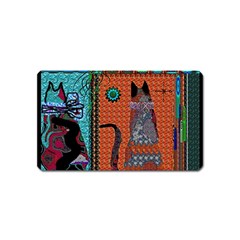 Cats Magnet (name Card) by LW41021