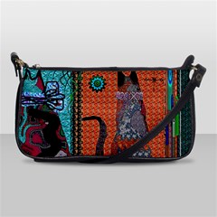 Cats Shoulder Clutch Bag by LW41021