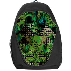 Peacocks And Pyramids Backpack Bag by MRNStudios