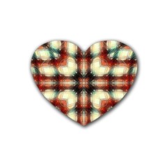 Royal Plaid Heart Coaster (4 Pack)  by LW323