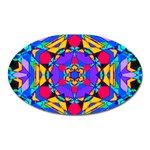 Fairground Oval Magnet Front