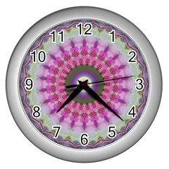 Sweet Cake Wall Clock (silver) by LW323