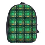 Green Clover School Bag (XL) Front