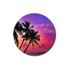 Ocean Paradise Rubber Coaster (round)  by LW323