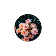 Sweet Roses Golf Ball Marker by LW323