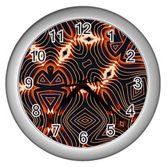 Fun In The Sun Wall Clock (silver) by LW323