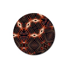 Fun In The Sun Rubber Round Coaster (4 Pack)  by LW323