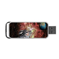 Space Portable Usb Flash (one Side) by LW323